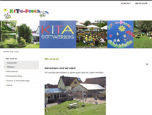 Tablet Screenshot of kindergarten.plech.de
